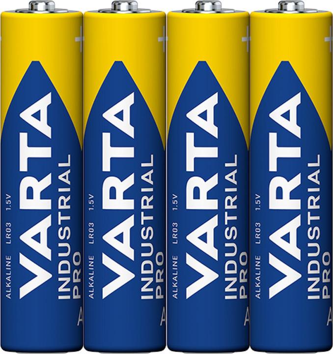 Image du produit Varta Industriel LR03 Micro AAA (4 pcs, AAA, 1250 mAh)