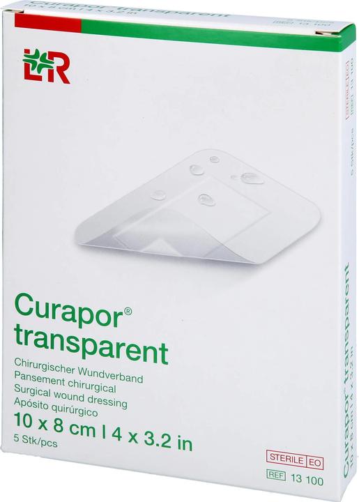 Immagine prodotto Curapor Medicazione della ferita 8x10cm trasparente (5 x)