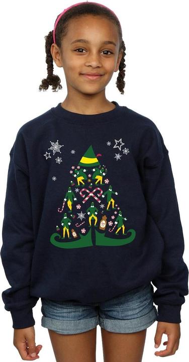 Immagine prodotto Elf Christmas Tree Felpa Ragazze (128)