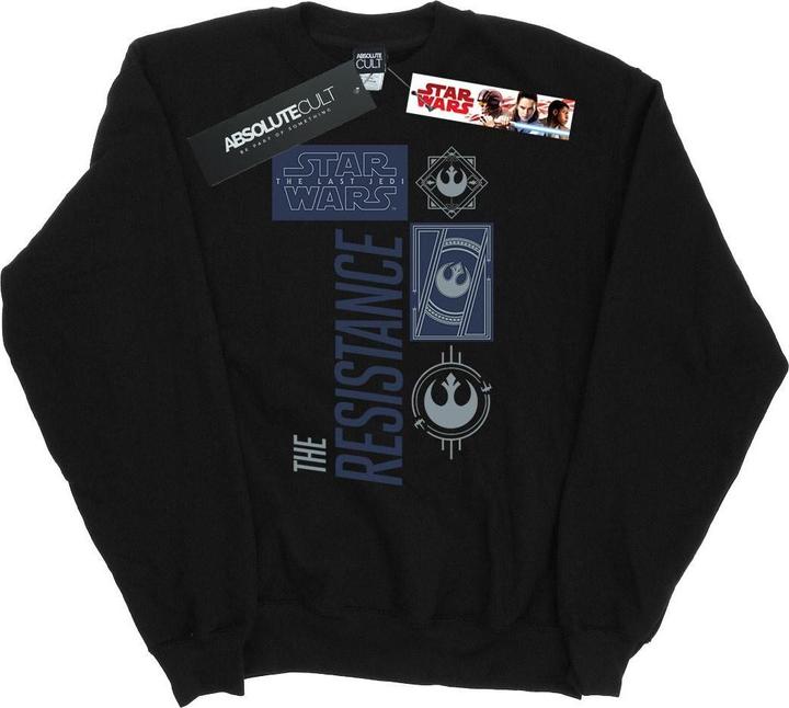 Actual product image Star Wars Mens The Last Jedi The Resistance Sweatshirt (XL)