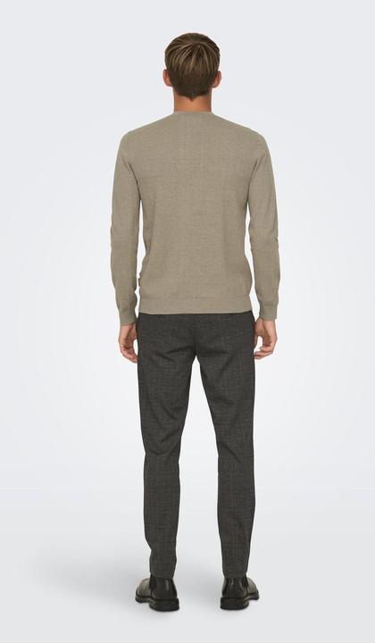 Produktbild Only & Sons Normal geschnitten Rundhalsausschnitt Pullover Strickpullover (L)