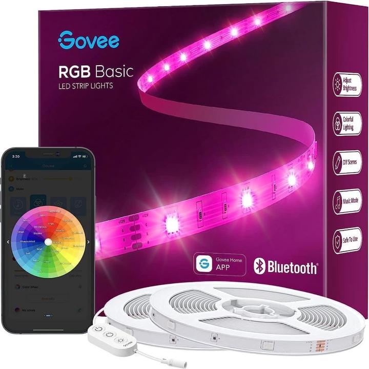 Govee LED Strip Smart (RGB, 3000 cm, Intérieur)