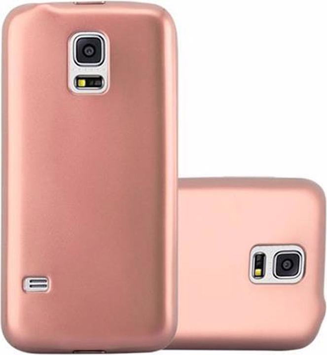 Productafbeelding Cadorabo TPU Matte Metallic hoes (Samsung Galaxy S5 Mini, Samsung Galaxy S5 Mini Duo)