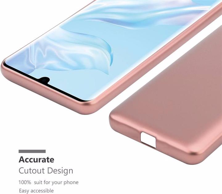 Image du produit Cadorabo Couverture métallique mate TPU (Huawei P30 Pro)