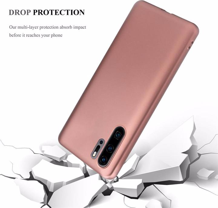 Image du produit Cadorabo Couverture métallique mate TPU (Huawei P30 Pro)