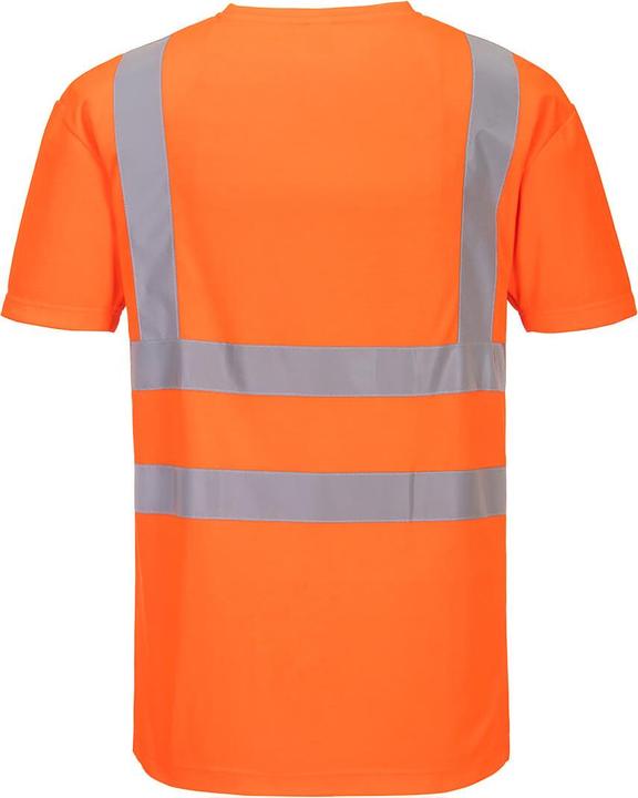 Produktbild Portwest Mens Hi-Vis Mesh Insert Comfort Safety T-Shirt (4XL)