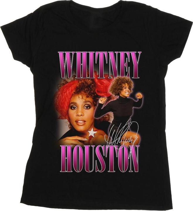 Image du produit Whitney Houston - T-shirt SIGNATURE HOMAGE - Femme (M)
