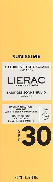 Produktbild Lierac Sunissime (Sonnencreme Gesicht, SPF 30, 40 ml, 66 g)