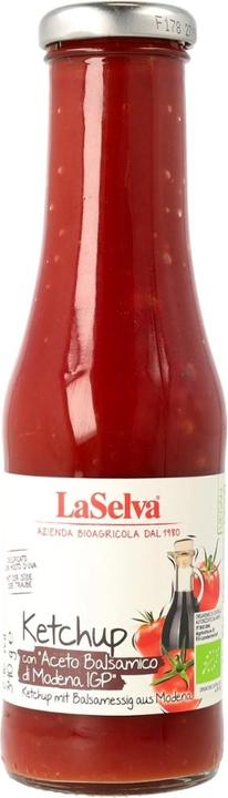 Actual product image La Selva Ketchup di Pomodoro - Tomato ketchup with balsamic vinegar (340 g)