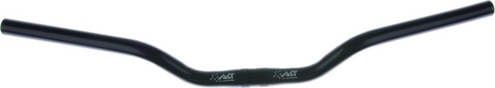 Actual product image Humpert Handlebar Trekking City Comfort 62 cm aluminium black (25.40 mm)
