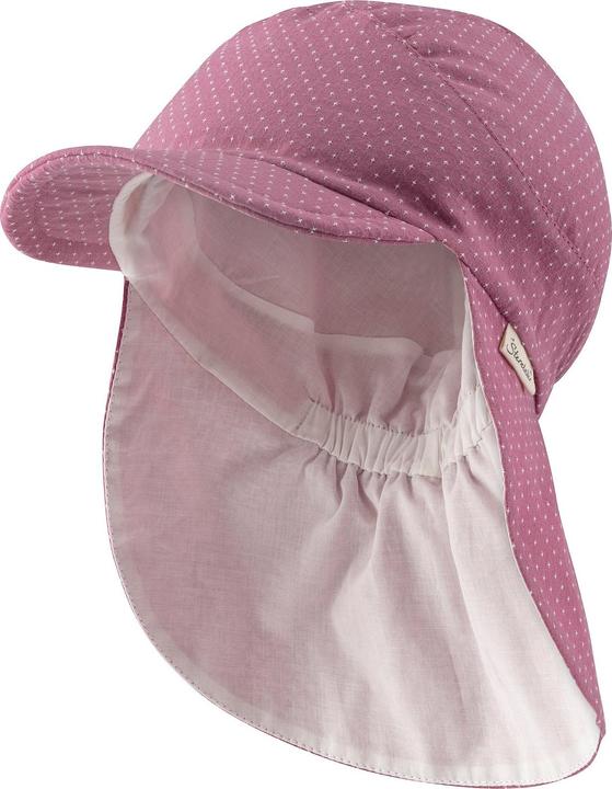 Actual product image Sterntaler Schirmmütze mit Nackenschutz Pünktchen UV-Schutz + - Copy (47)