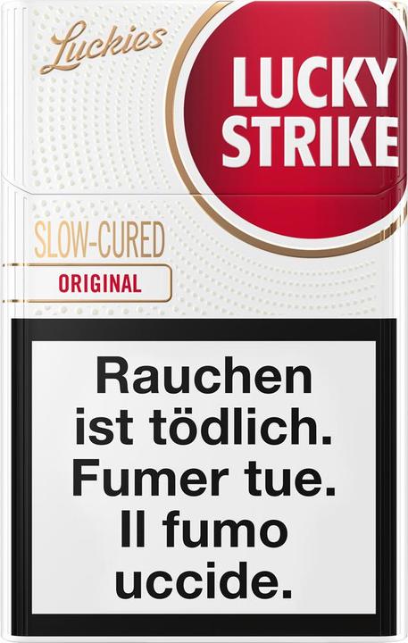 Actual product image Lucky Strike Red Box