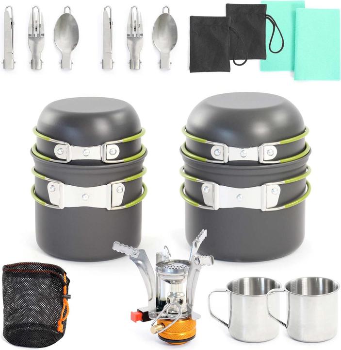 Image du produit Toboli Set de vaisselle de camping 16