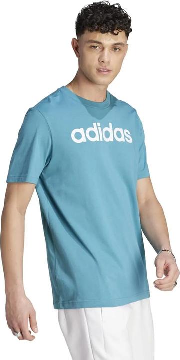 Immagine prodotto adidas Essentials Linear Maglietta Logo Ricamato Uomo (S)