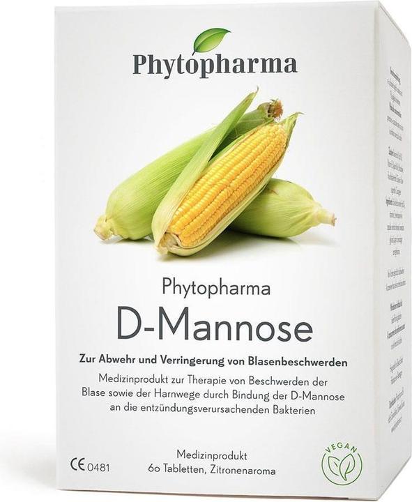Phytopharma DMannosio puro 1000mg (60 Pezzo/i, 401.38 ml, 121 g)