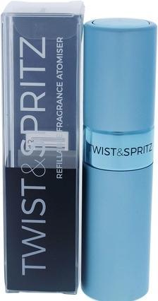 Twist & Spritz Refillable Atomiser Spray 8 ml - Pale Blue (Eau de Toilette, 8 ml)