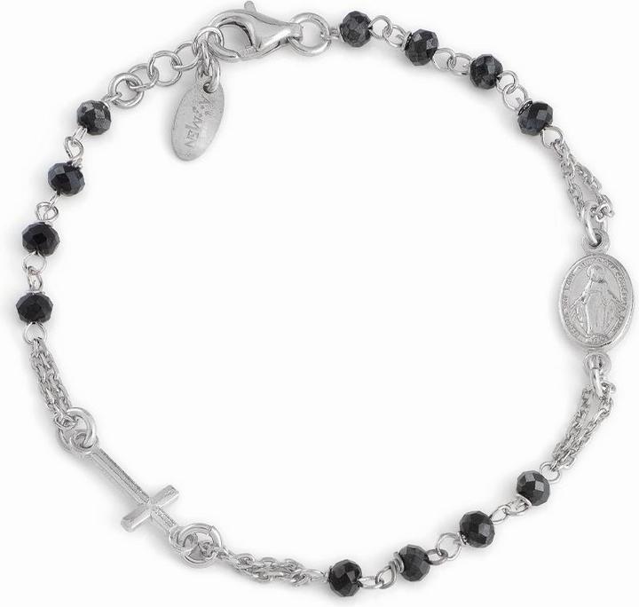 Produktbild Amen Rosary Crystal Armband (20 cm, Silber 925)
