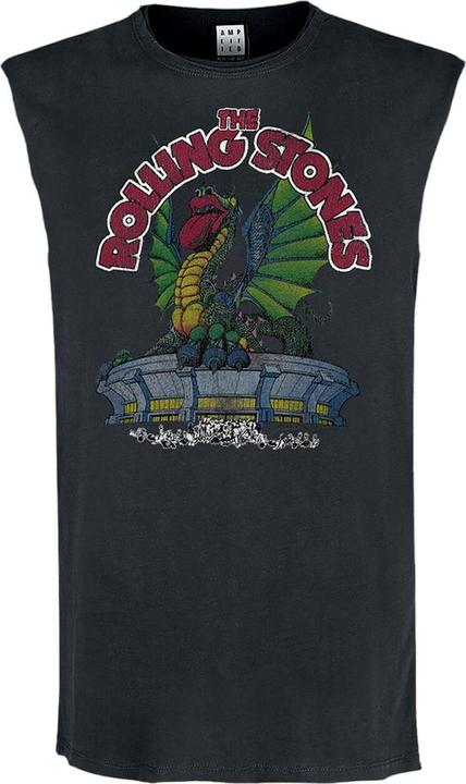 Actual product image Amplified Mens 1972 The Rolling Stones Sleeveless Tank Top (L)