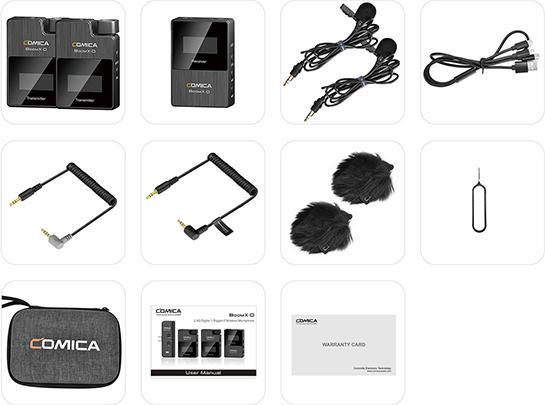 Actual product image Comica BoomX-D D2