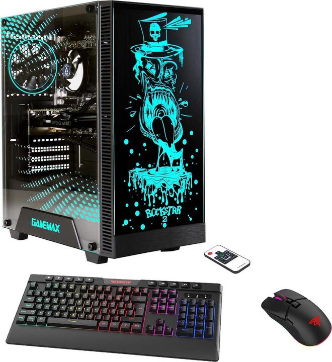 Hyrican Rockstar 7320 (AMD Ryzen 5 5500, 32 Go, 2000 Go, GeForce RTX 4060)