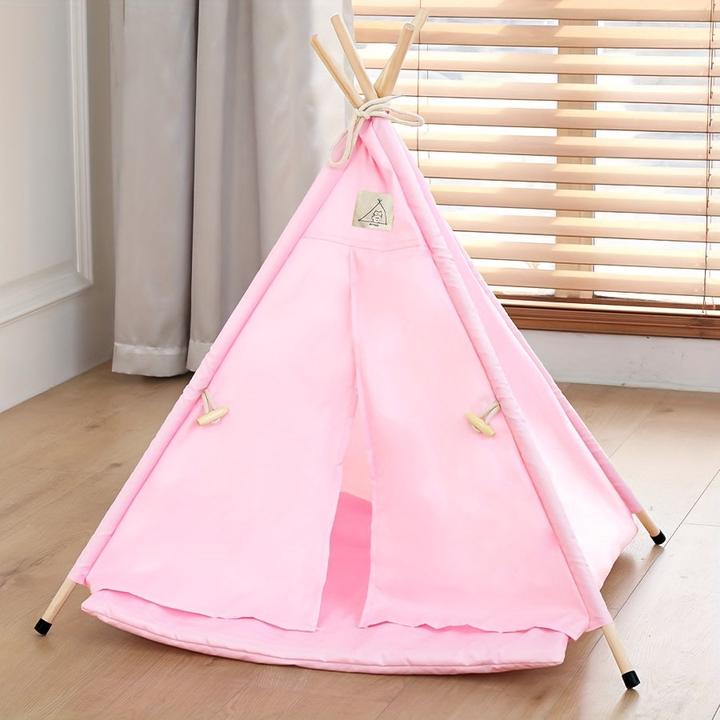Image du produit Alopini Tente tipi imperméable pour animaux de compagnie - Design moderne, détachable et chaud pour petits (Chien)
