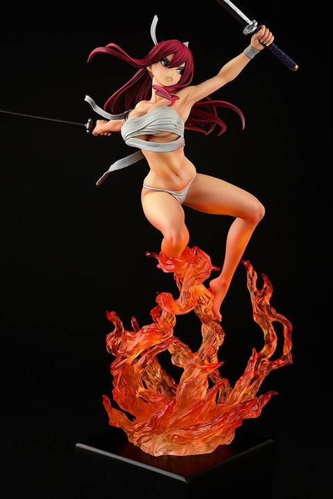 Actual product image Orca Fairy Tail statuette 1/6 Erza Scarlet Samurai Ver. Kurenai 43 cm