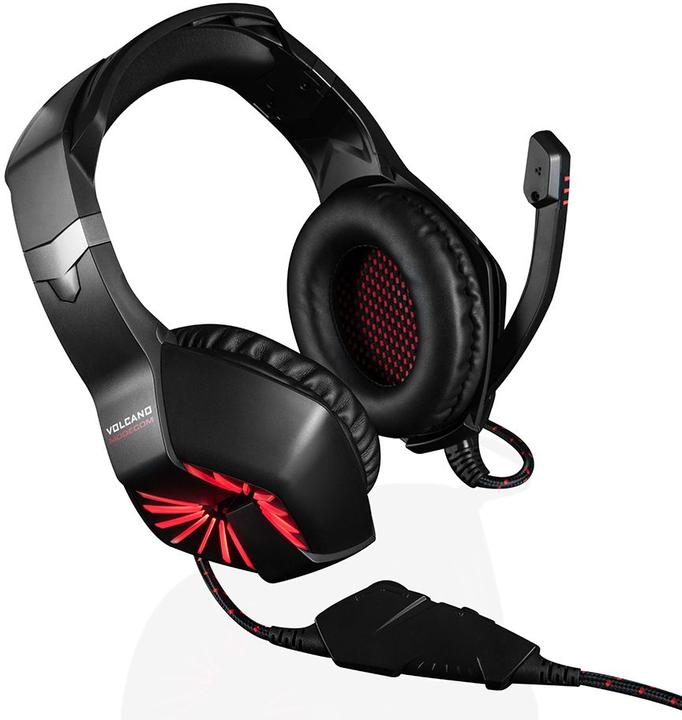 Produktbild Modecom VOLCANO MC-839 SWORD Headset Wired Head-band Gaming Black (Kabelgebunden)