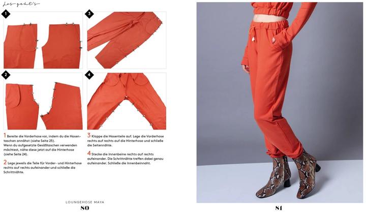 Image du produit Nähen mit French Terry und Sweat - Cosy and Casual (Allemand, Jeanette Thümmler, 2023)