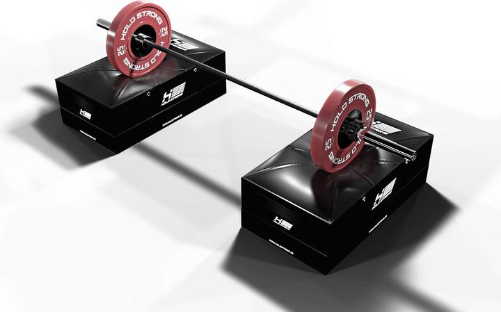 Actual product image Hold Strong Fitness Dropping Mats in a set