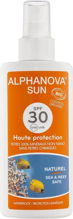 Image du produit Alphanova SUN spray bio IP30 sans nanoparticules liq (Spray solaire, SPF 30, 125 g)