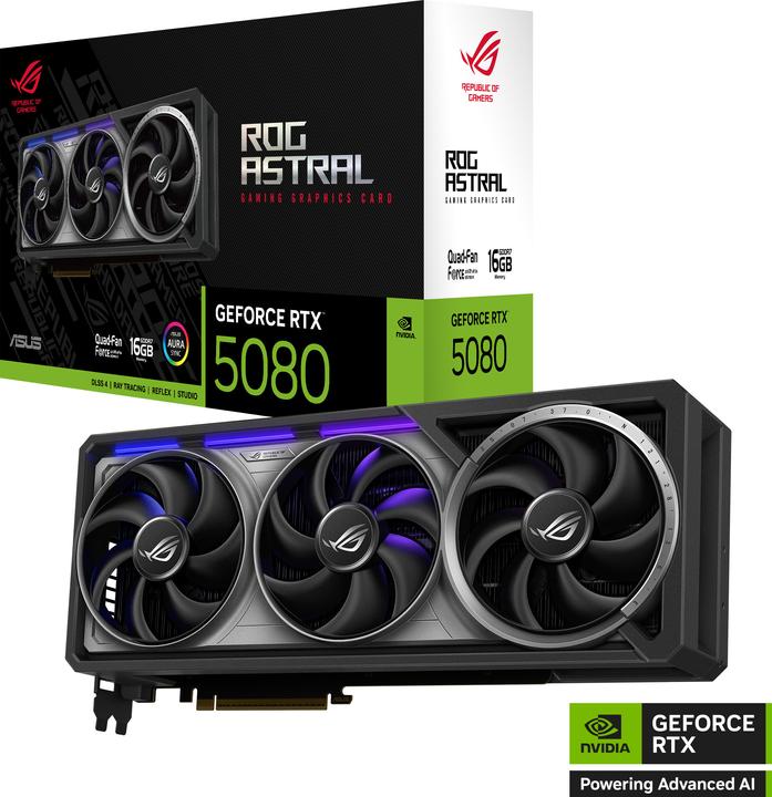 Image du produit ASUS ROG ASTRAL RTX 5080 GAMING (16 Go)