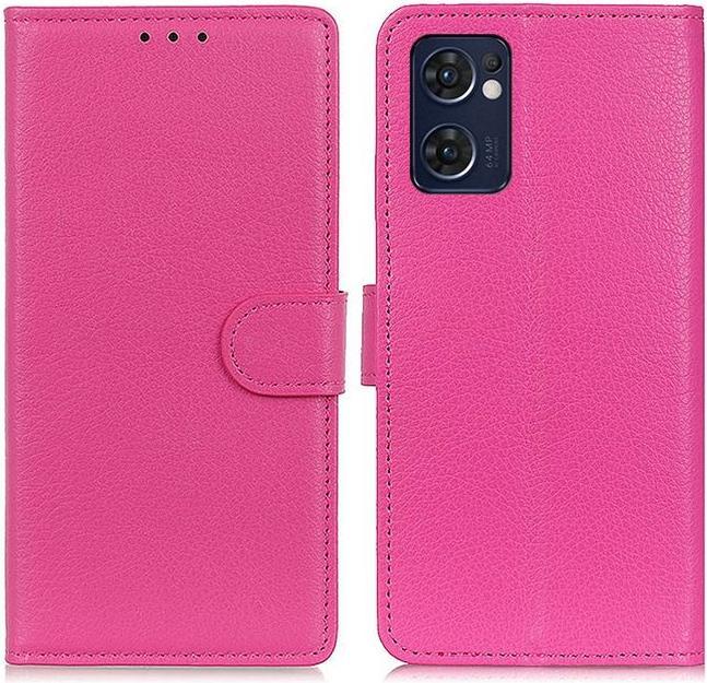 Produktbild MU Classic Litchi Leder Bookcover Series (OPPO Reno7 Z 5G)