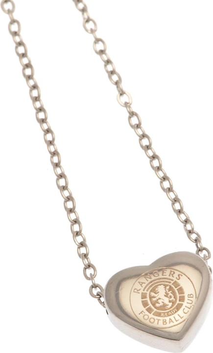 Immagine prodotto Rangers FC Acciaio Inossidabile Cuore Collana (100% materiale sintetico)