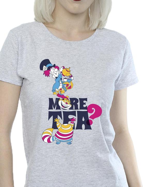 Immagine prodotto Disney Alice In Wonderland More Tea Maglietta Donna (S)