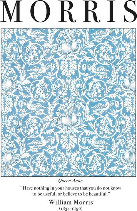Produktbild Morris & Co bedruckt Queen Anne Papier (40 x 30 cm)