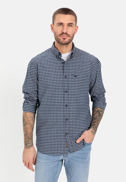 Image du produit Camel Active Chemise à carreaux Vichy en pur coton (S)