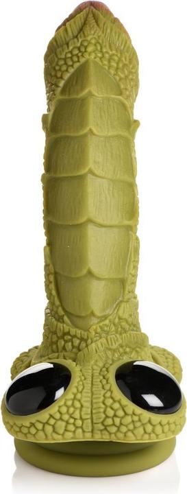 Produktbild Creature Cocks Swamp Monster Scaly Silicone Dildo - Black