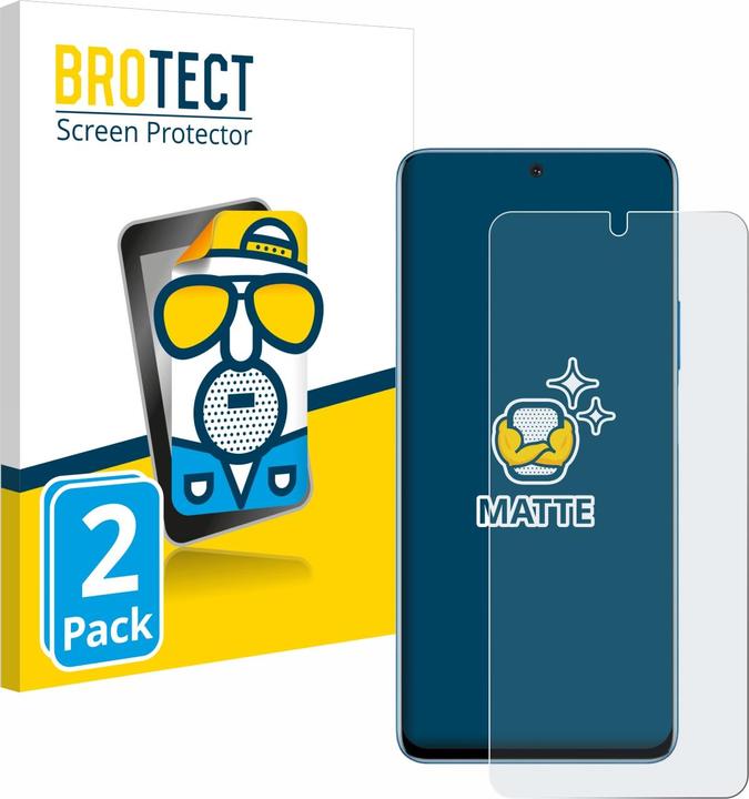 Actual product image BROTECT Anti-glare screen protector matt (2 Piece, Honor Magic 4 Lite)