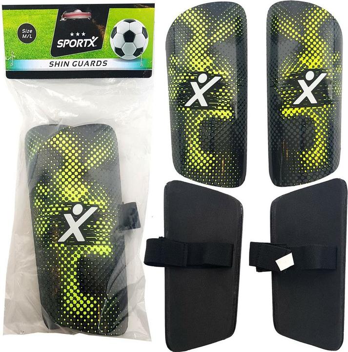 Produktbild Sport X SportX Schienbeinschoner Grun / Schwarz (M/L)