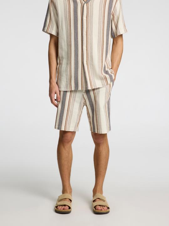 Produktbild Selected Homme Gestreifte Shorts (L)