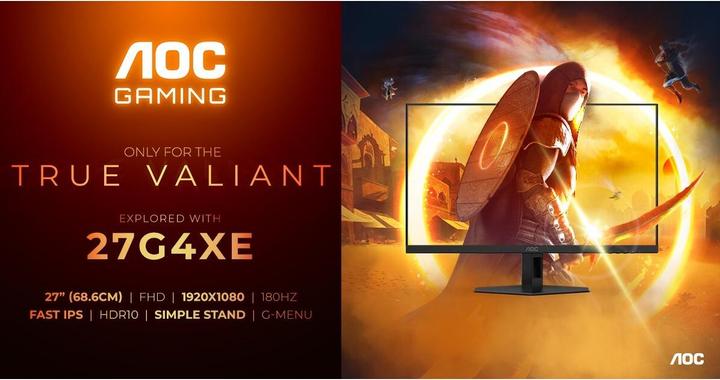 Image du produit AOC 27G4XE (1920 x 1080 pixels, 27")