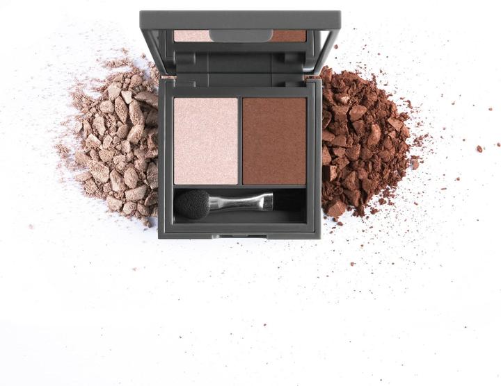 Image du produit Alix Avien Duo d'ombres à paupières - Power of Pearls & Creamy Brown (BROWN-POWDER)