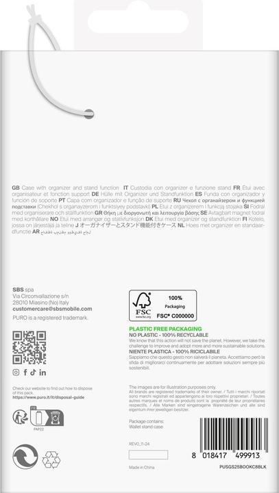 Produktbild Puro Klapphülle (Samsung Galaxy S25 Ultra)