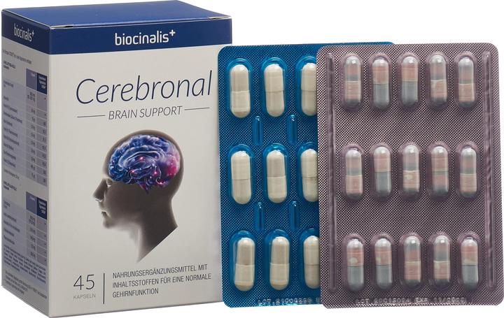 Actual product image Medicinalis Capsules pink + capsules blue caps (45 Piece, Capsules, 69 g)