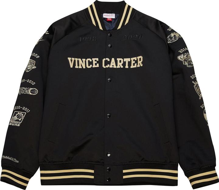 Actual product image Mitchell & Ness M&N Varsity Satin Jacket - HALL OF FAME Vince Carter - L (L)