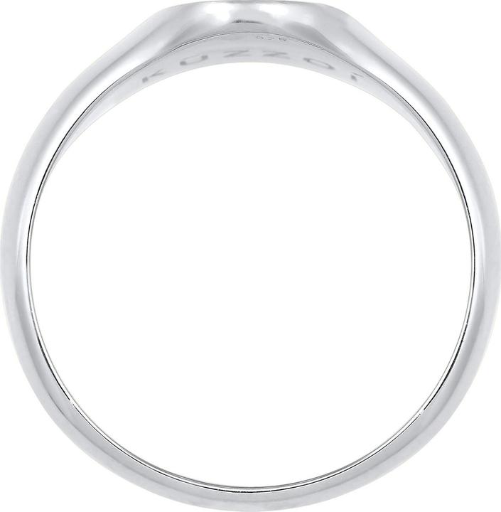 Produktbild Kuzzoi Ring Basic Cool Siegelring Herren Matt 925 Silber (66, 925 Silber)