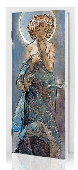Immagine prodotto Trenddeko Mucha - Stelle: la luna (91 x 200 cm)