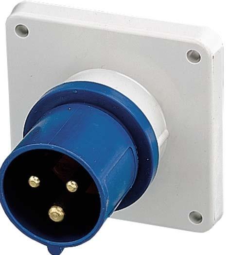 Actual product image Mennekes MEN 812 ATTACHMENT PLUG 3PIN.