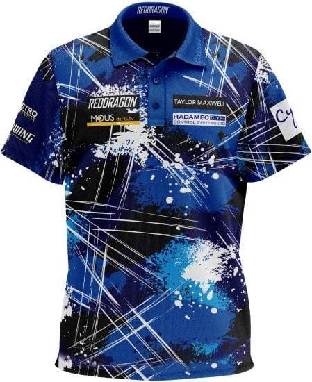 Immagine prodotto Red Dragon Camicia del campione del mondo di freccette Luke Humphries 2024 (M, L, XXL)