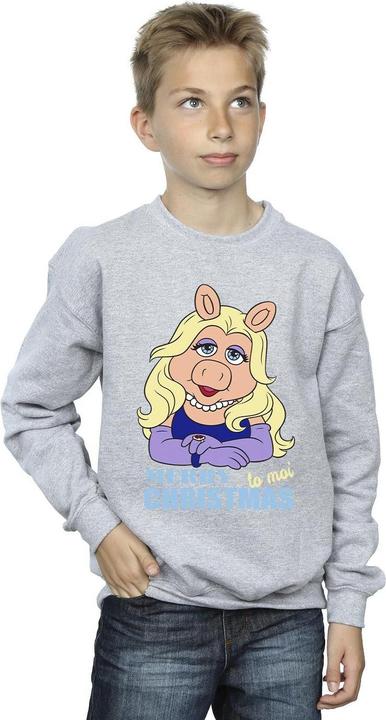 Immagine prodotto Disney Muppets Miss Piggy Queen of Holidays Felpa Ragazzi (140, 146)